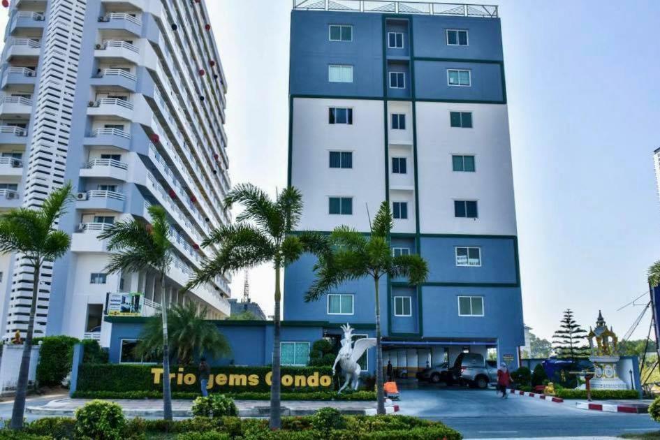Trio Gems Condo Pattaya, Thailand Jomtien Beach Dış mekan fotoğraf